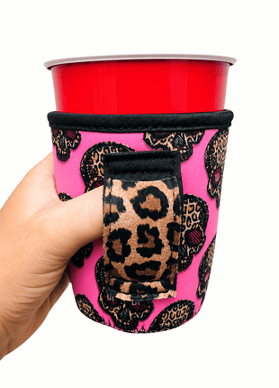 Leopard Sugars 12oz Wine Tumbler Handler™ - Drink Handlers