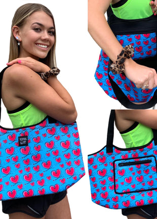 Love A Nurse Pocket Neoprene Tote - Drink Handlers