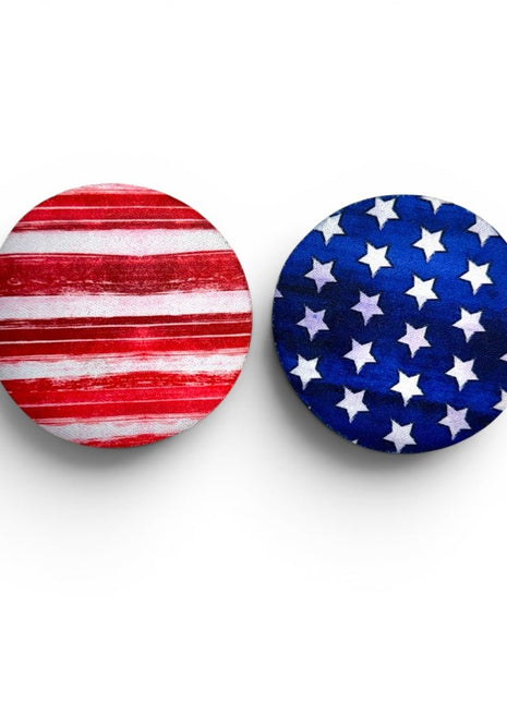 Merica Neoprene Car Coasters - Drink Handlers