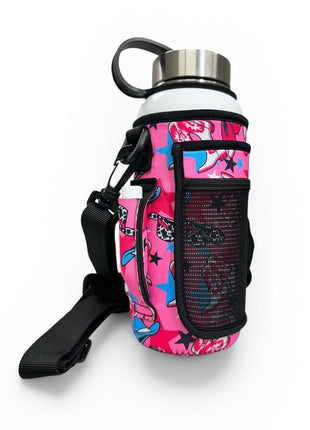 Nashville Cowgirl 30 - 40oz Tumbler Handler™ With Carrying Strap - Drink Handlers