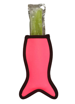 Neon Pink Mermaid Icy Pop Holder - Drink Handlers