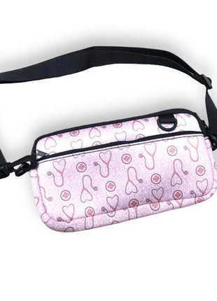 Nurse Leopard Cross Body Purse - Drink Handlers