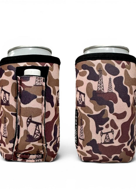 Oilfield Camo 12oz Regular Can Handler™ - Drink Handlers