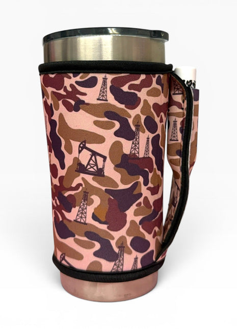 Oilfield Camo Large / XL Bottomless Handler™ - Drink Handlers