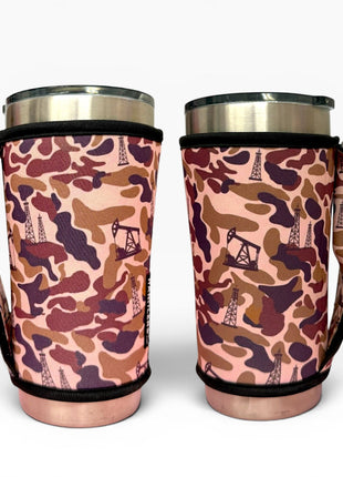 Oilfield Camo Large / XL Bottomless Handler™ - Drink Handlers