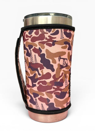 Oilfield Camo Large / XL Bottomless Handler™ - Drink Handlers