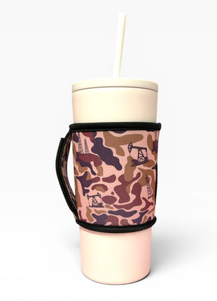 Oilfield Camo Small / Medium Bottomless Handler™ - Drink Handlers