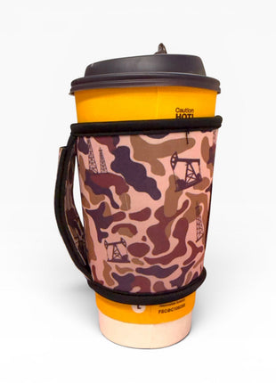 Oilfield Camo Small / Medium Bottomless Handler™ - Drink Handlers