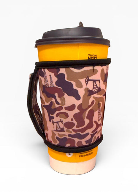 Oilfield Camo Small / Medium Bottomless Handler™ - Drink Handlers