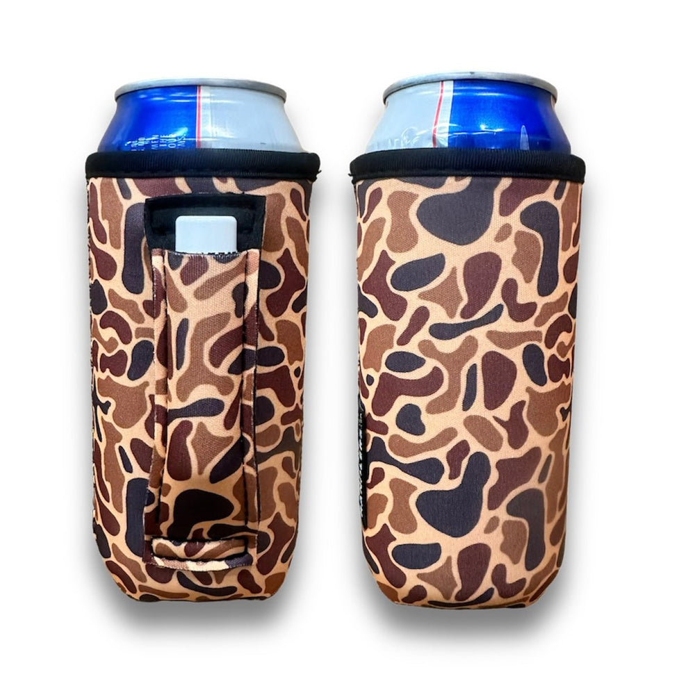 Old School Camo 16oz Can Handler™ - Drink Handlers