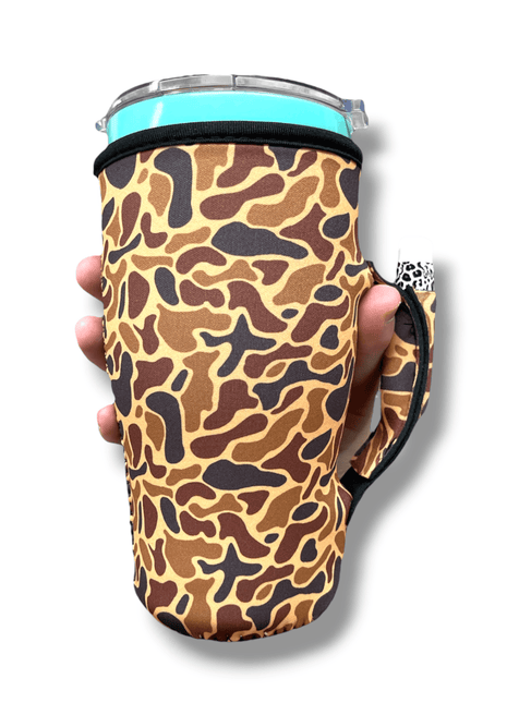 Old School Camo 30-40oz Tumbler Handler™ - Drink Handlers