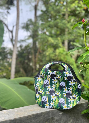 Panda Panda Lunch Bag Tote - Drink Handlers