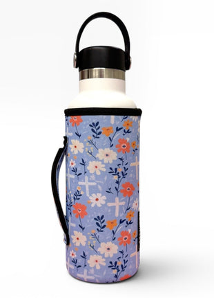 Petals & Praise 16 - 24oz Soda & Water Bottle / Tallboy Can Handler™ - Drink Handlers