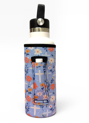 Petals & Praise 16 - 24oz Soda & Water Bottle / Tallboy Can Handler™ - Drink Handlers