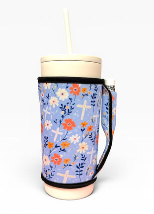Petals & Praise Large / XL Bottomless Handler™ - Drink Handlers