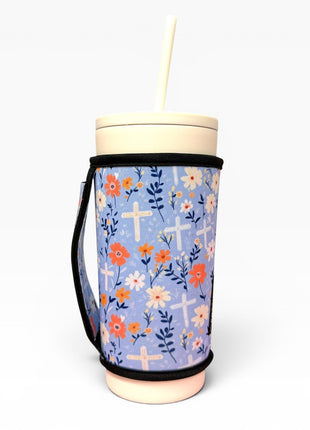 Petals & Praise Large / XL Bottomless Handler™ - Drink Handlers