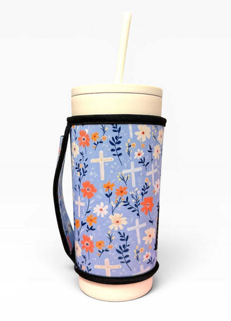 Petals & Praise Large / XL Bottomless Handler™ - Drink Handlers