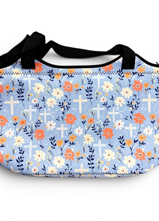 Petals & Praise Neoprene Tote - Drink Handlers
