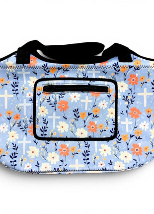 Petals & Praise Neoprene Tote - Drink Handlers