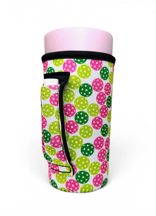 Pickleball 20oz Large Coffee / Tea / Tumbler Handler™ - Drink Handlers
