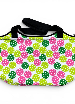 Pickleball Neoprene Beach Tote - Drink Handlers