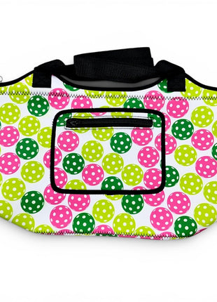 Pickleball Neoprene Beach Tote - Drink Handlers