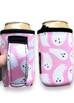 Pink Ghost 12oz Stubby Can Handler™ - Drink Handlers