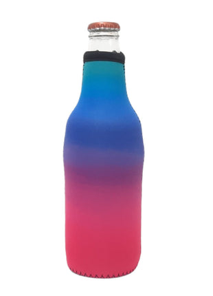 Pink Ombre 12oz Bottleneck Sleeve - Drink Handlers