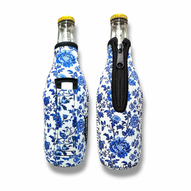 Porcelain Bloom 12oz Bottleneck Handler™ - Drink Handlers