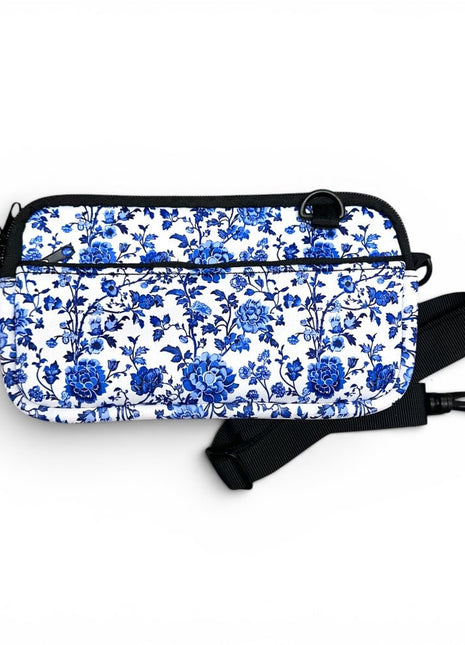 Porcelain Bloom Cross Body Purse - Drink Handlers