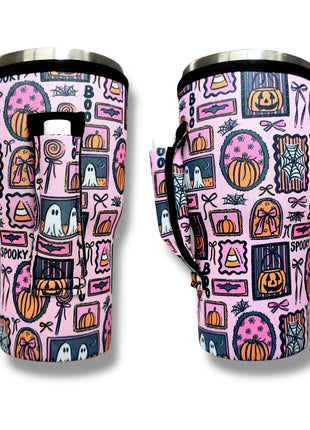 Preppy Halloween 30oz Tumbler Handler™ - Drink Handlers
