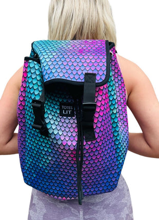 Purple Mermaid Backpack - Drink Handlers