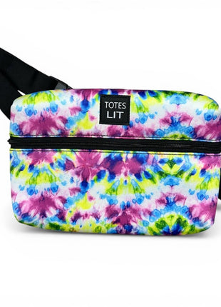 Purple Tie Dye Fanny Packin' Tote - Drink Handlers