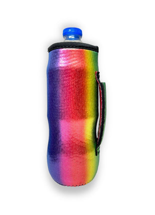 Radiant Rainbow 16-24oz Soda & Water Bottle / Tallboy Can Handler™ - Drink Handlers