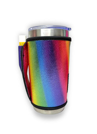 Radiant Rainbow Large / XL Bottomless Handler™ - Drink Handlers