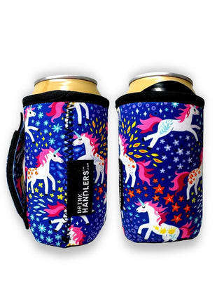 Rainbow Unicorns 12oz Stubby Can Handler™ - Drink Handlers