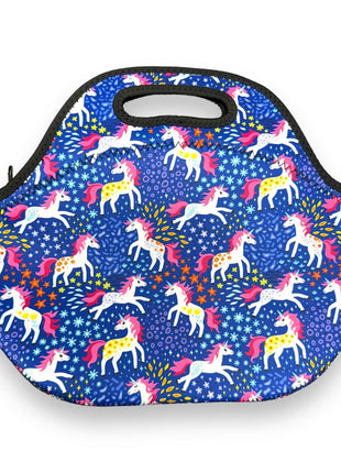 Rainbow Unicorns Lunch Bag Tote - Drink Handlers