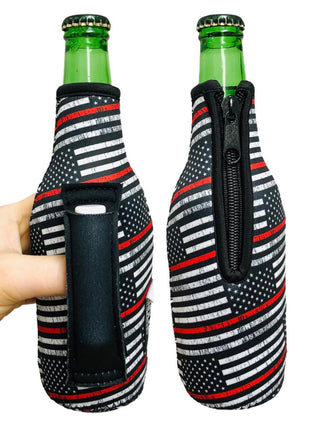 Red Line 12oz Bottleneck Handler™ - Drink Handlers