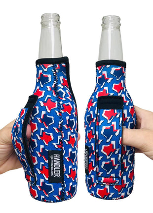 Red White & Texas 12oz Bottleneck Handler™ - Drink Handlers