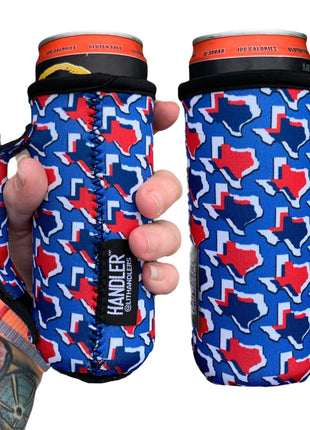 Red White & Texas 12oz Slim Can Handler™ - Drink Handlers