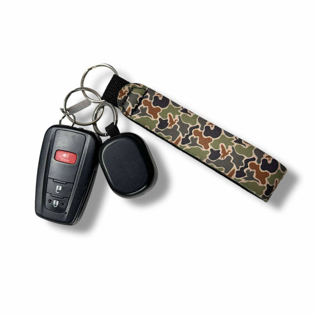 Retro Waterfowl Wristlet Keychain - Drink Handlers