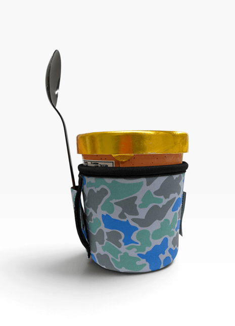 Salt Water Camo Pint Size Ice Cream Handler™ - Drink Handlers