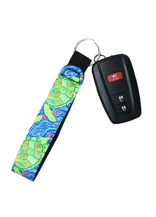 Sea Turtles Wristlet Keychain - Drink Handlers