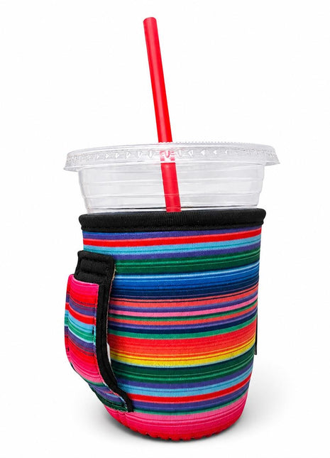 Serape 12oz Wine Tumbler Handler™ - Drink Handlers