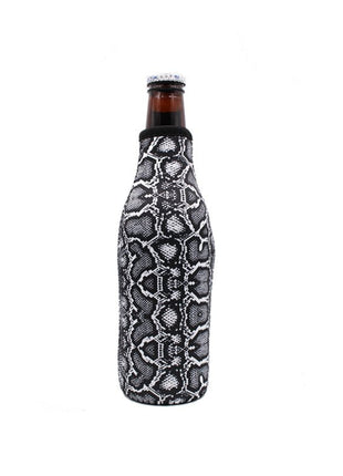 Snakeskin 12oz Bottleneck Sleeve - Drink Handlers