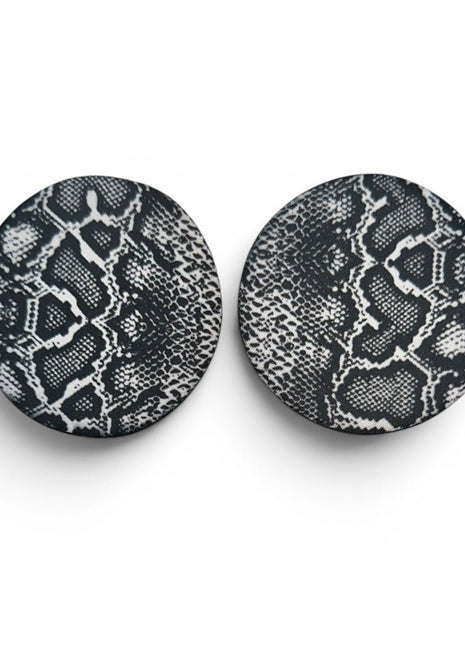 Snakeskin Neoprene Car Coasters - Drink Handlers