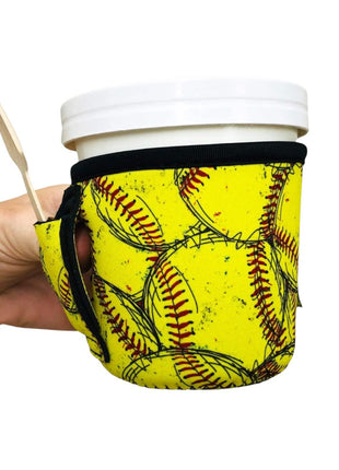 Softball Pint Size Ice Cream Handler™ - Drink Handlers