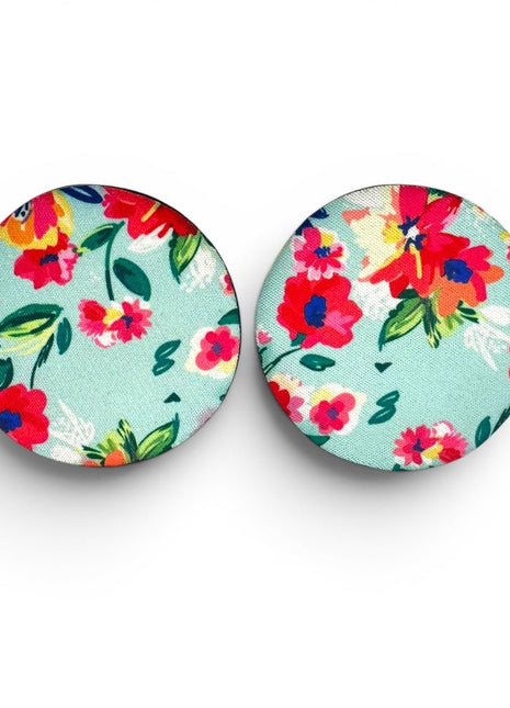 Spring Fling Neoprene Car Coasters - Drink Handlers