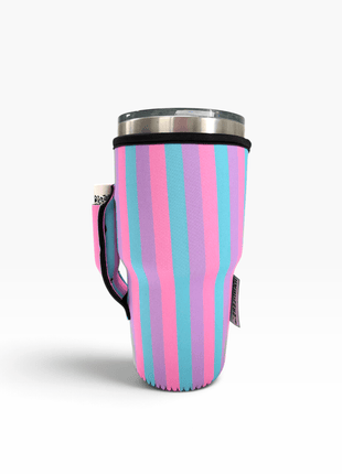 Sugar Stripes 30oz Tumbler Handler™ - Drink Handlers