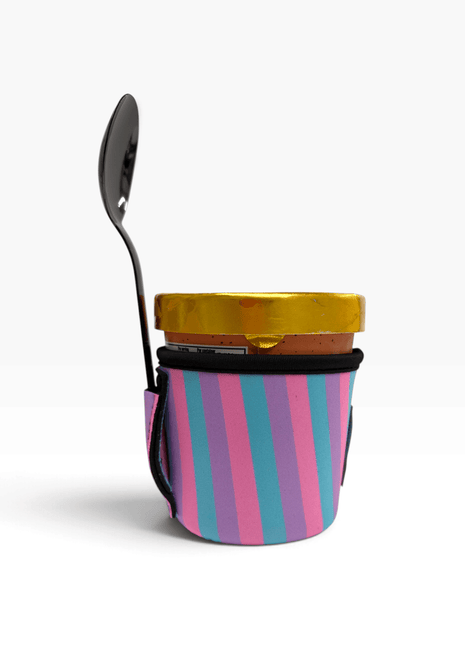 Sugar Stripes Pint Size Ice Cream Handler™ - Drink Handlers